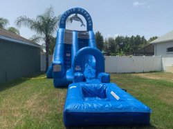 Dolphin Express 18 ft' Water Slide